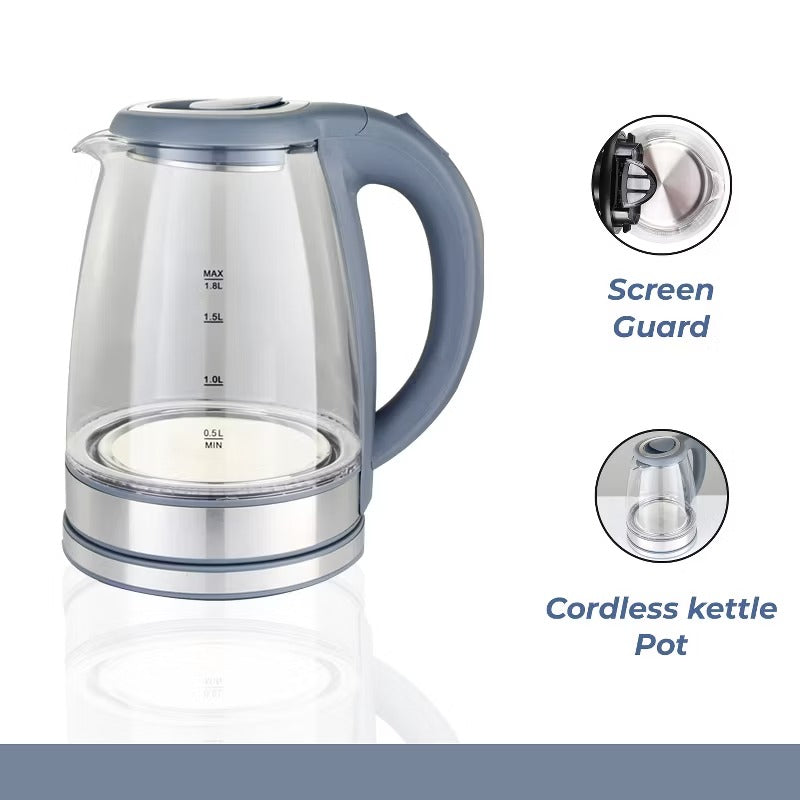 Lumme Glass Kettle 1.8Lt