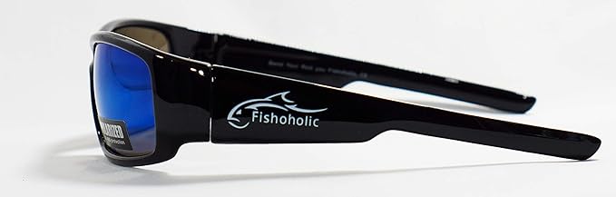 Fishoholic Polarized Fishing Sunglasses UV400 (14 Options) Fishing Gift with Hard Case & Pouch