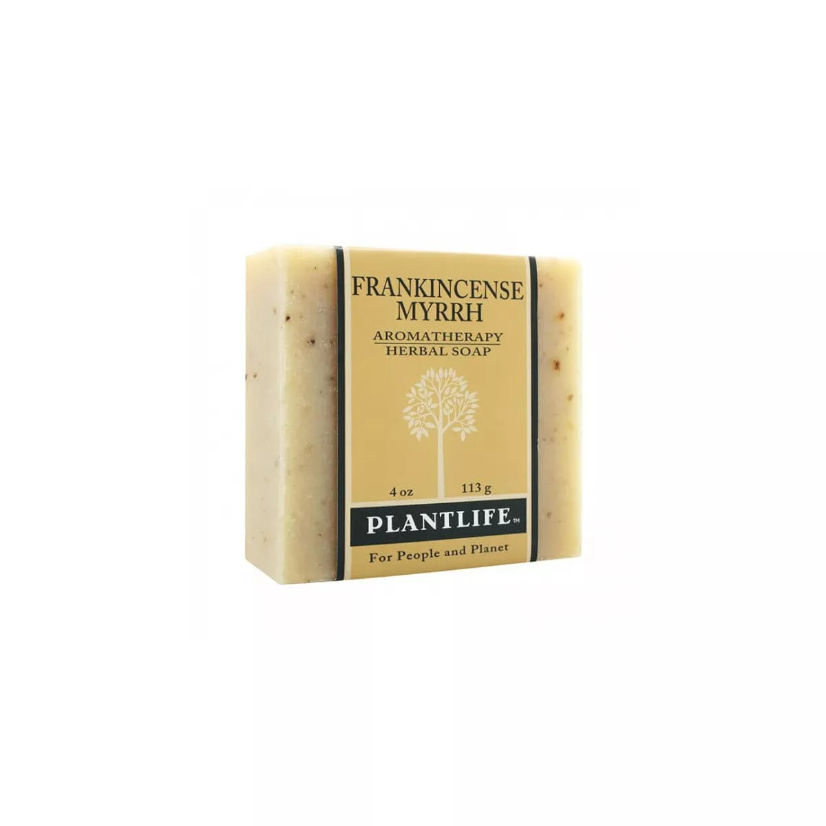 Plantlife Frankincense Myrrh Bar Soap – Moisturizing, Soothing, Handcrafted, Plant-Based – Made in California, 4oz