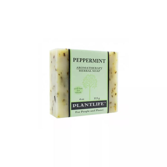 Plantlife Peppermint Bar Soap - Moisturizing and Soothing Soap for Your Skin