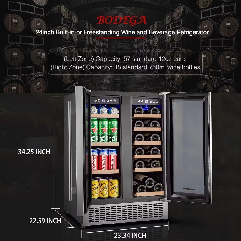 BODEGA 24 Inch Beverage Refrigerator