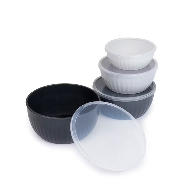 Elle 4 Pc Plastic Storage Container Set