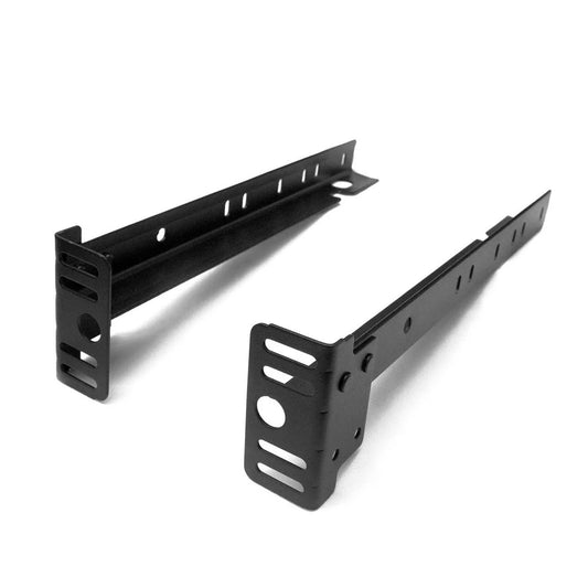 Kings Brand Furniture Footboard Extension Brackets - Metal Bed Frame Brackets for Twin, Full, Queen & King