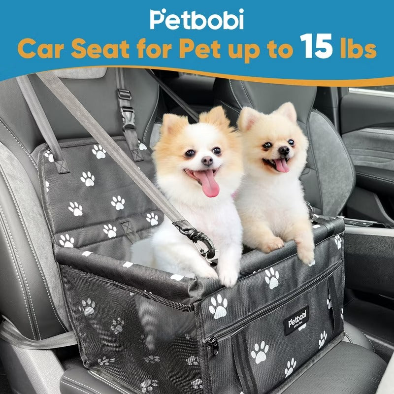 Petbobi Dog Car Booster Seat for Cat Holiday Gift Pet Bag Portable