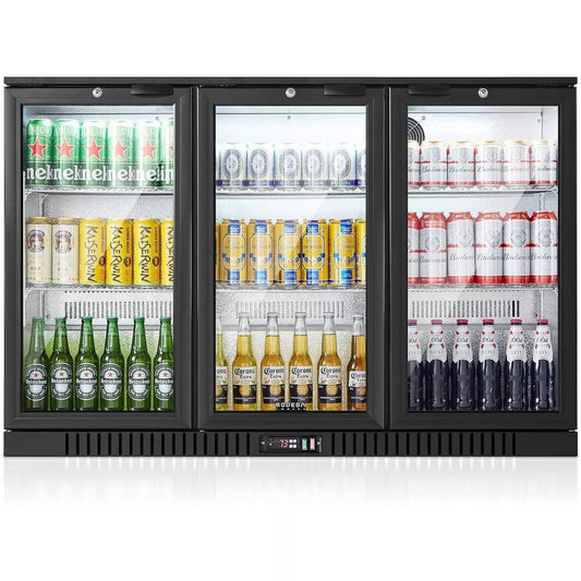 BODEGA COOLER Back Bar Cooler With 3 Glass Doors