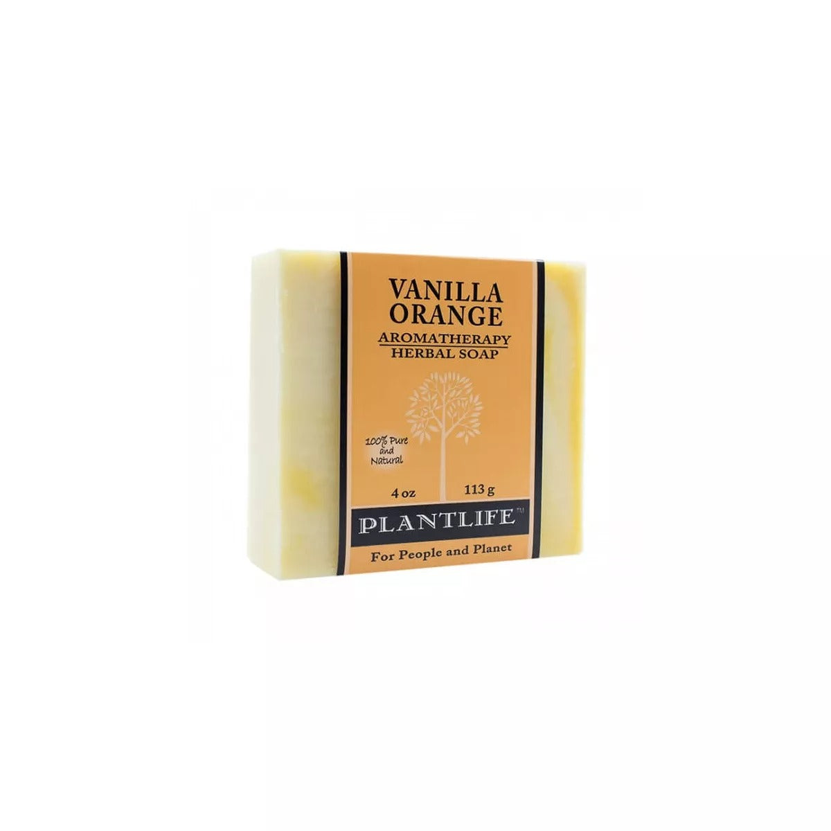 Plantlife Vanilla Orange Bar Soap – Moisturizing, Soothing, Handcrafted, Plant-Based