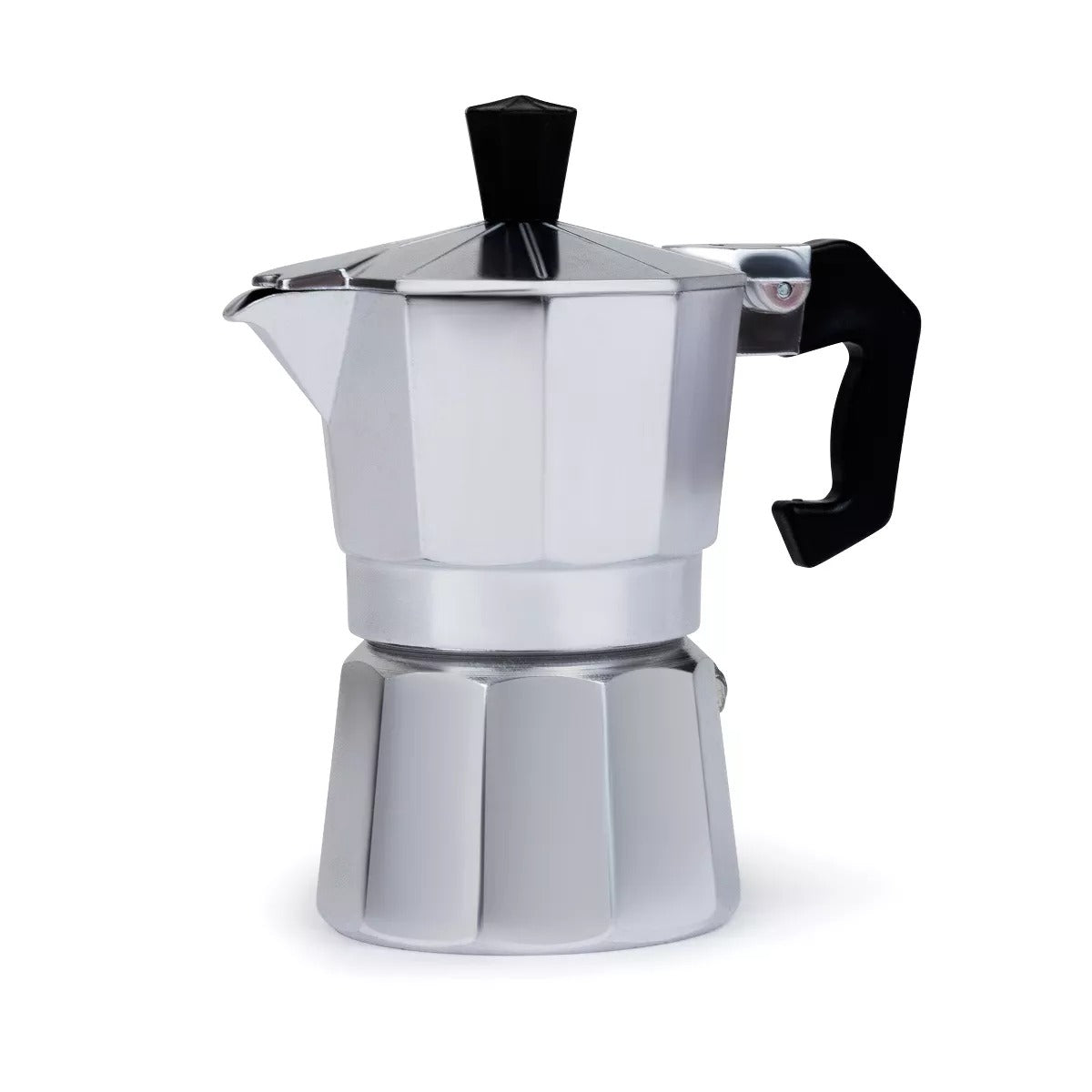 Espresso Coffee Maker – Durable Aluminum, Fast Brewing, Sleek Design - 12 Cup