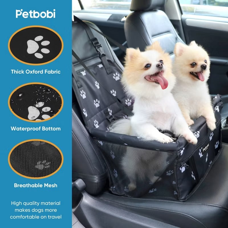 Petbobi Dog Car Booster Seat for Cat Holiday Gift Pet Bag Portable