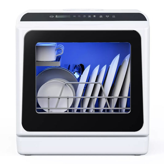 Simzlife Countertop Dishwasher in Black