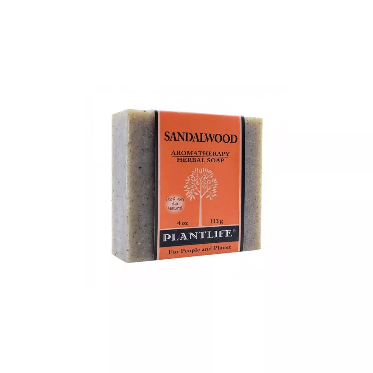 Plantlife Sandalwood Bar Soap - Moisturizing and Soothing Soap for Your Skin