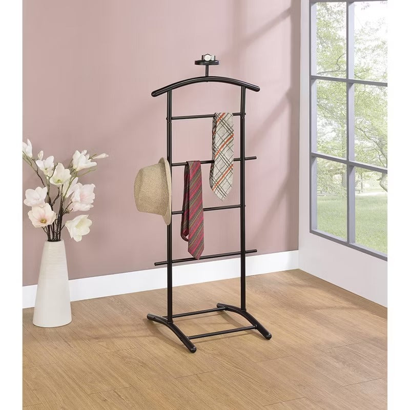 Kings Brand Furniture - Lebedev Metal Suit Valet Stand, Clothes Rack