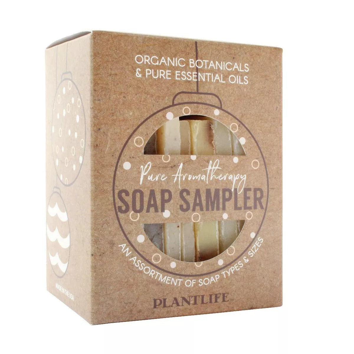 Plantlife Holiday Sampler Soap Set – Moisturizing, Soothing, Handcrafted, Plant-Based