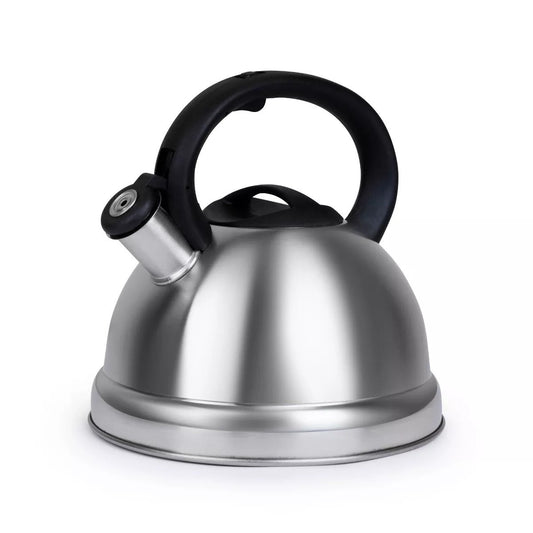 3 Qt Heavy Duty Stainless Steel Whistling Tea Kettle – Stay Cool Handle & Knob