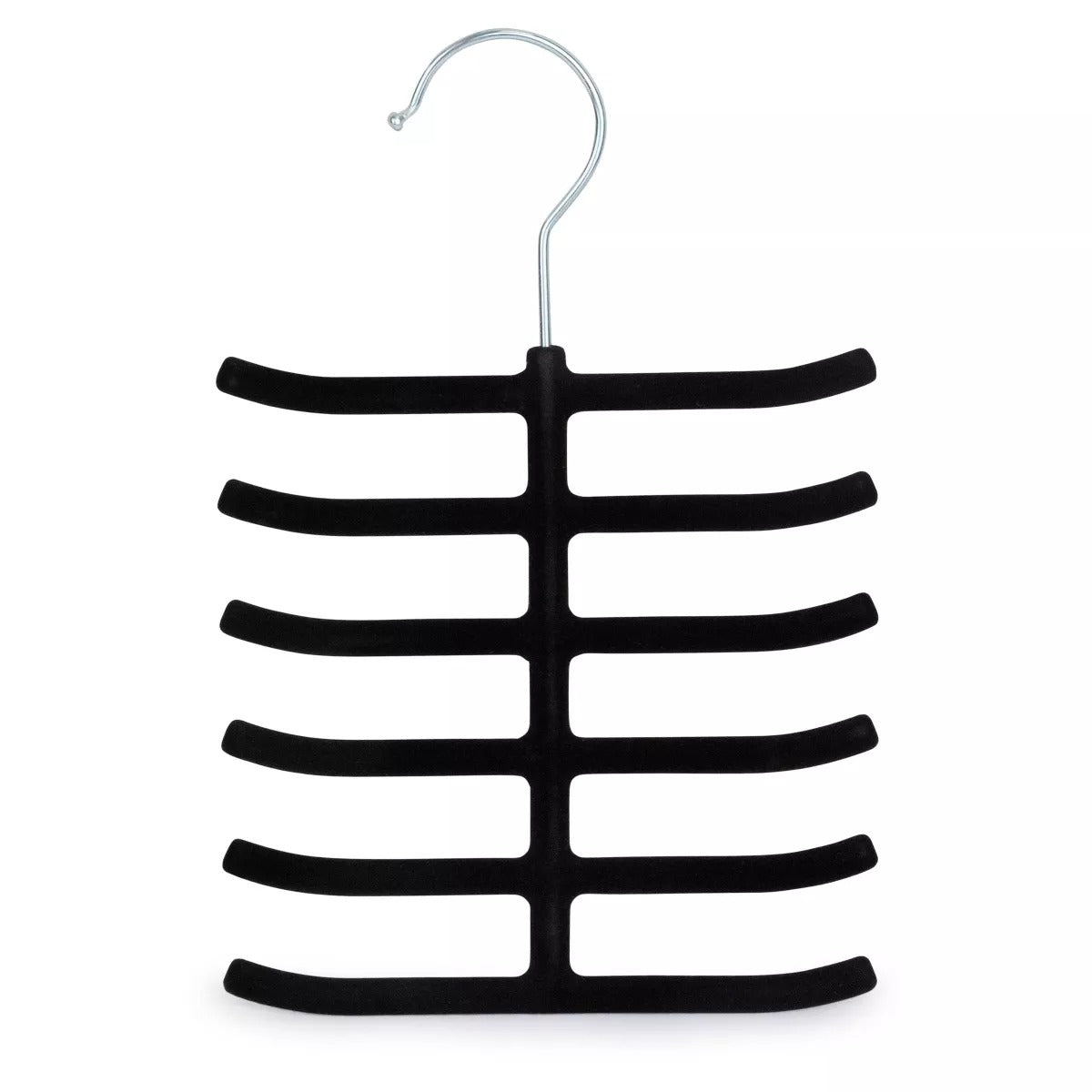 Elle Non-Slip Velvet Tie Hangers