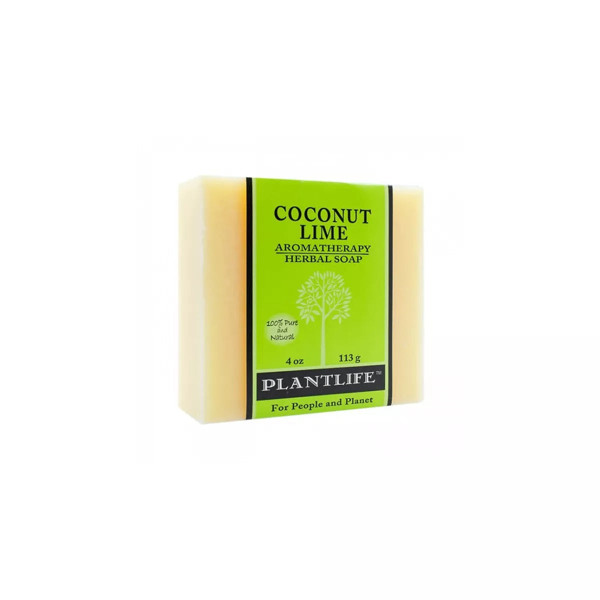 Plantlife Coconut Lime Bar Soap – Moisturizing, Soothing, Handcrafted, Plant-Based