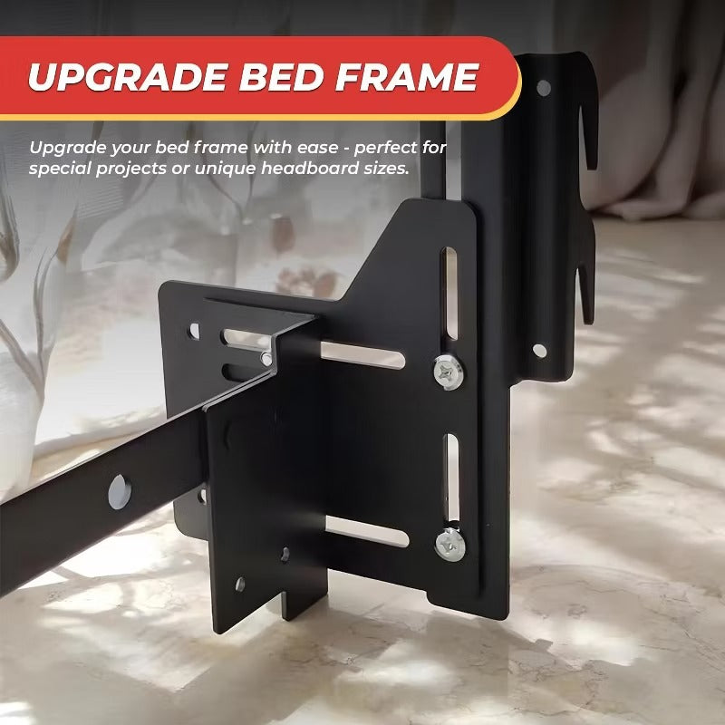 Kings Brand Furniture - Bed Frame Brackets Adapter for Headboard Set of 2