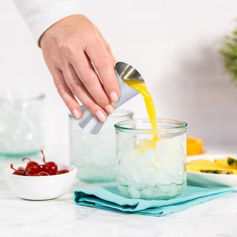 6-Piece Stainless Steel Cocktail Shaker Bar Set, Ice Bucket