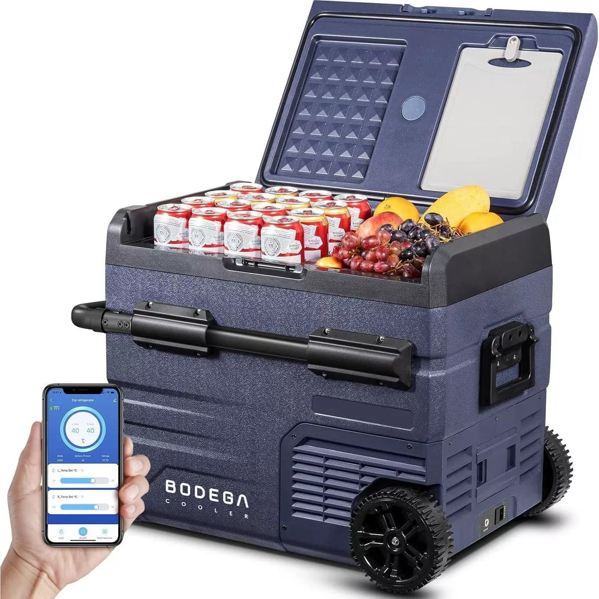 Portable Freezer Dual Zone Car Refrigerator