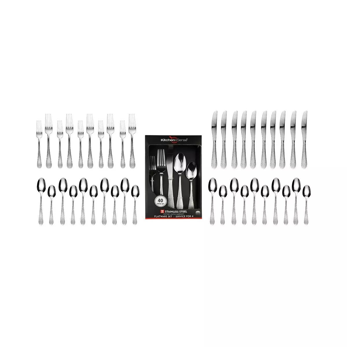 40-Piece Silverware Set