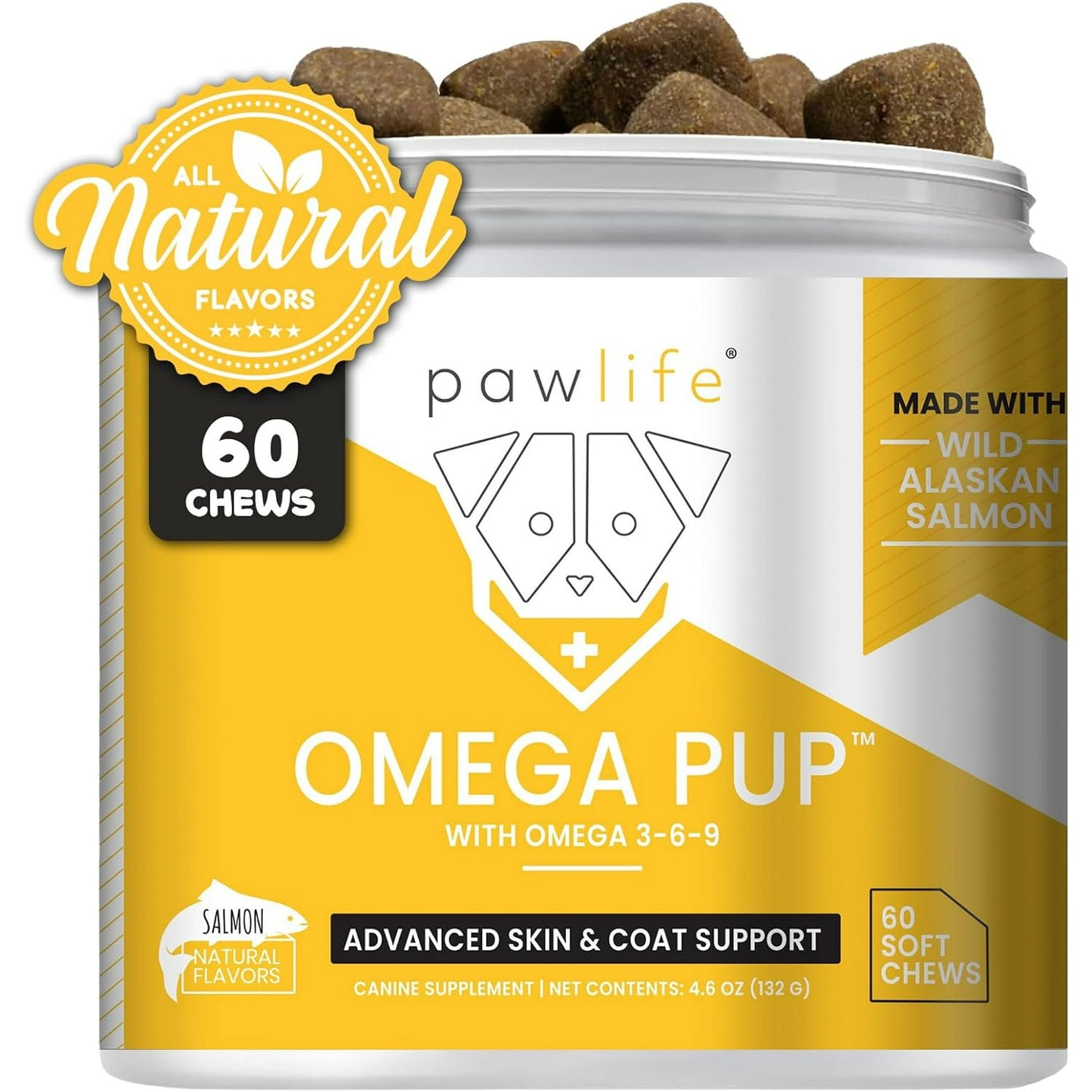 Pawlife Dog Fish Oil Supplements - 60