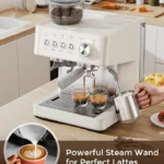 Electactic 20 Bar Espresso Machine with Built-in Grinder (2)