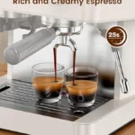 Electactic 20 Bar Espresso Machine with Built-in Grinder (4)