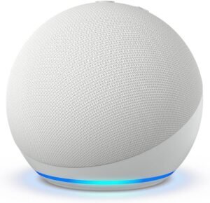 Amazon Echo Dot smart speaker with Alexa for music streaming and smart home control