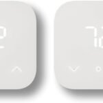 Amazon Smart Thermostat compatible with Alexa for energy-efficient home heating and cooling