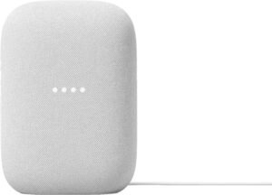 Google Nest Audio smart speaker with Google Assistant for voice commands and smart home management