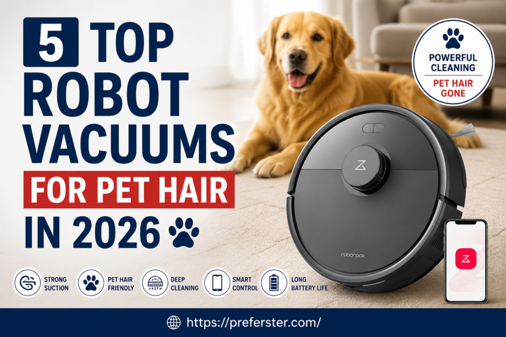 Best robot vacuum for pet hair