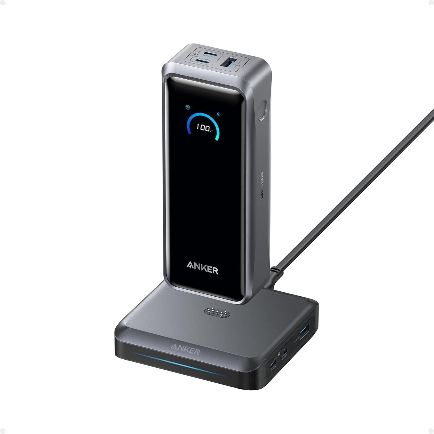 Anker Prime Power Bank + Charging Base