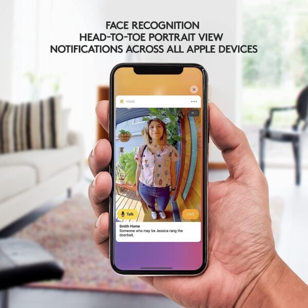 Logitech Circle View Apple HomeKit- Enabled Wired Doorbell