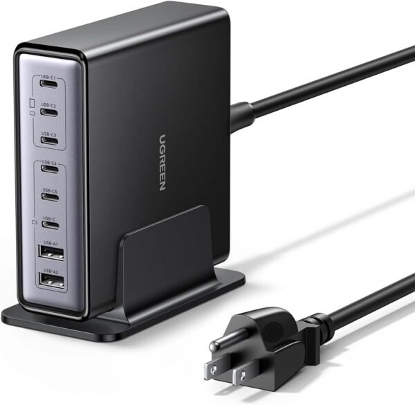 200W GaN USB C Charging Station