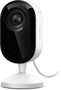 Arlo Essential Indoor Camera 2nd Generation with 2K video and AI-powered motion alerts