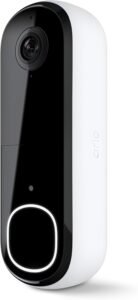Arlo Video Doorbell 2K with HDR video and advanced motion detection