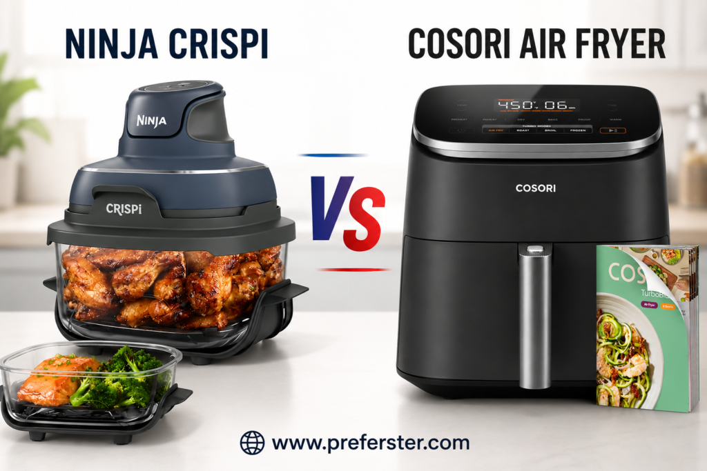 Ninja Crispi vs COSORI TurboBlaze