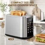 Foyoconven 2 Slice Toaster