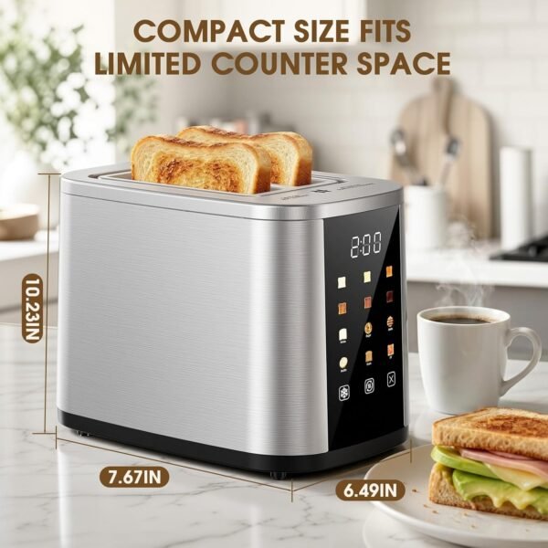 Foyoconven 2 Slice Toaster