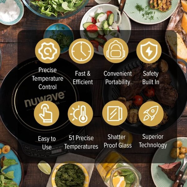 Nuwave Precision Induction Cooktop Gold