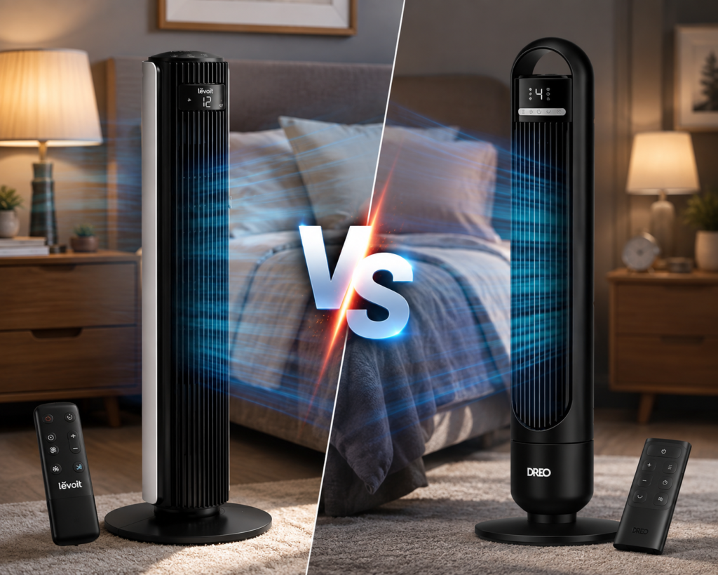 DREO vs Levoit Tower Fan