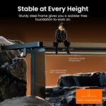 ErGear 48 X 24 Inch Height Adjustable Electric Standing Desk