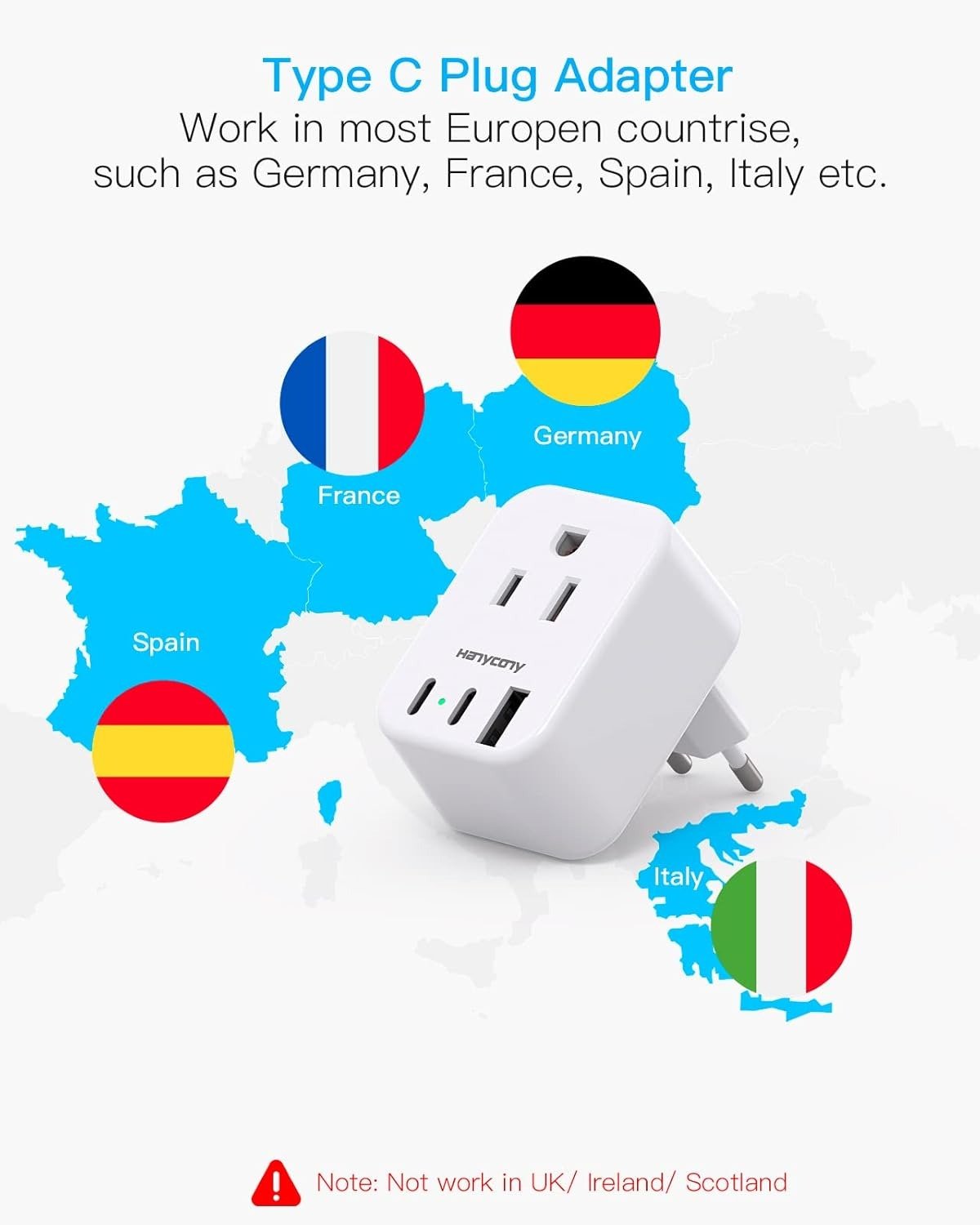 Triple USB