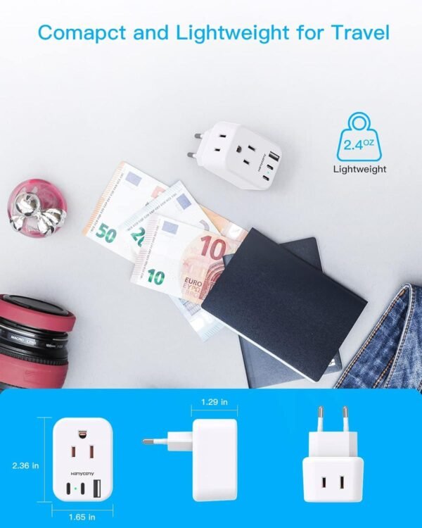 European Travel Plug Adapter