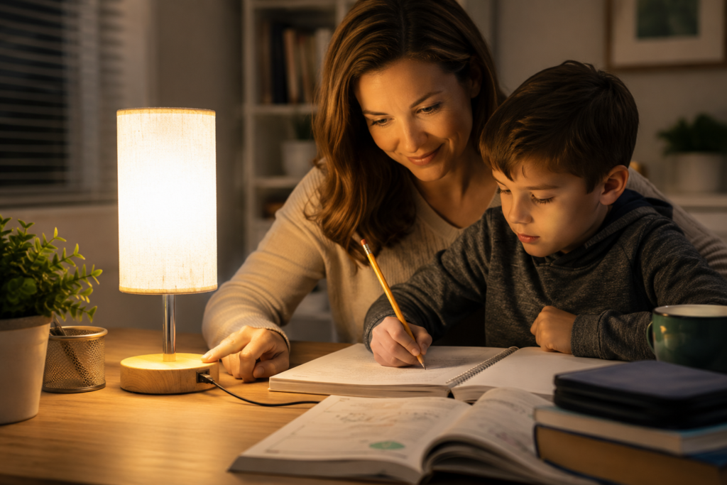 Fenmzee Bedside Table Lamp vs Yarra-Decor Bedside Lamp