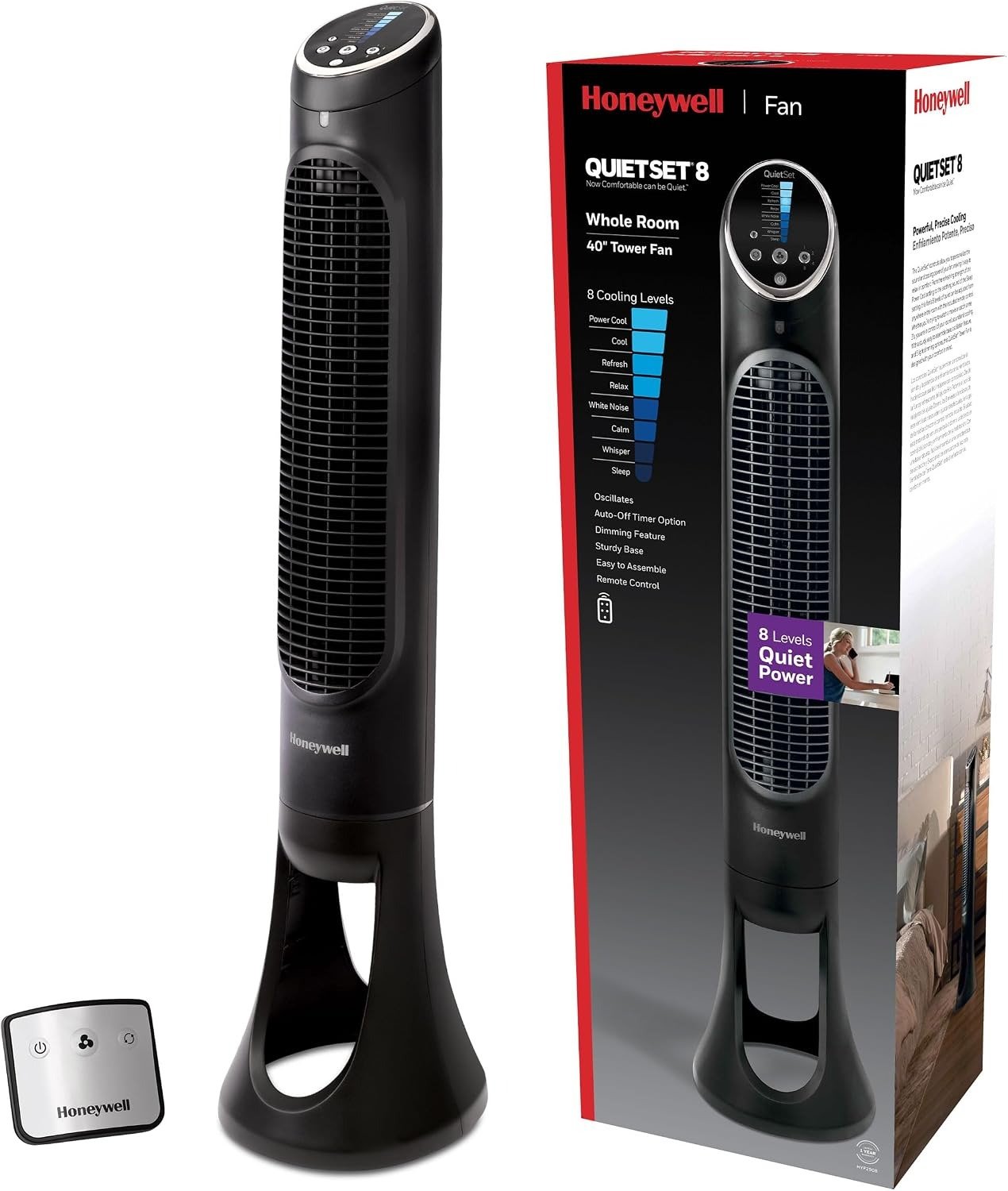 Honeywell QuietSet Tower Fan