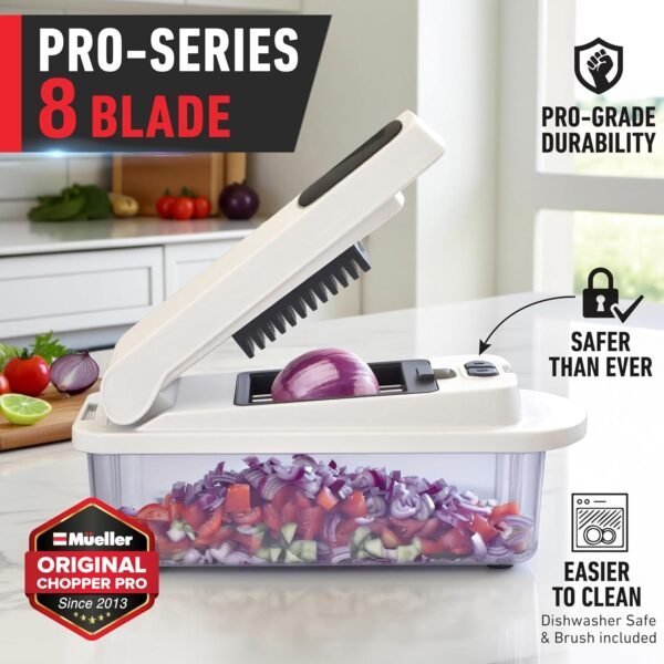 Mueller The Real Original Pro Vegetable Chopper & Mandoline Slicer
