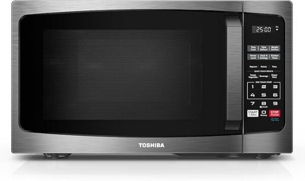 TOSHIBA Microwave Oven, 0.9 Cu.Ft