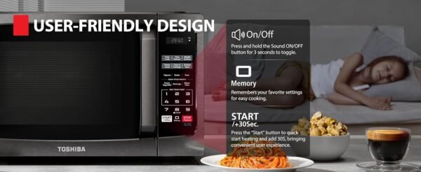 TOSHIBA Microwave Oven,