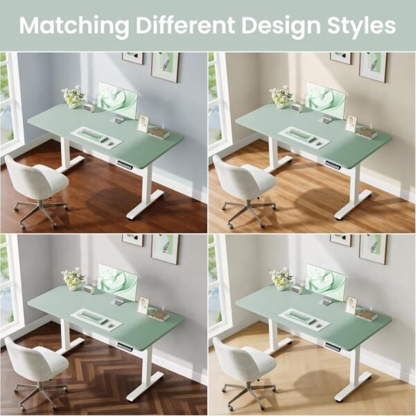 Veken Standing Desk, Green