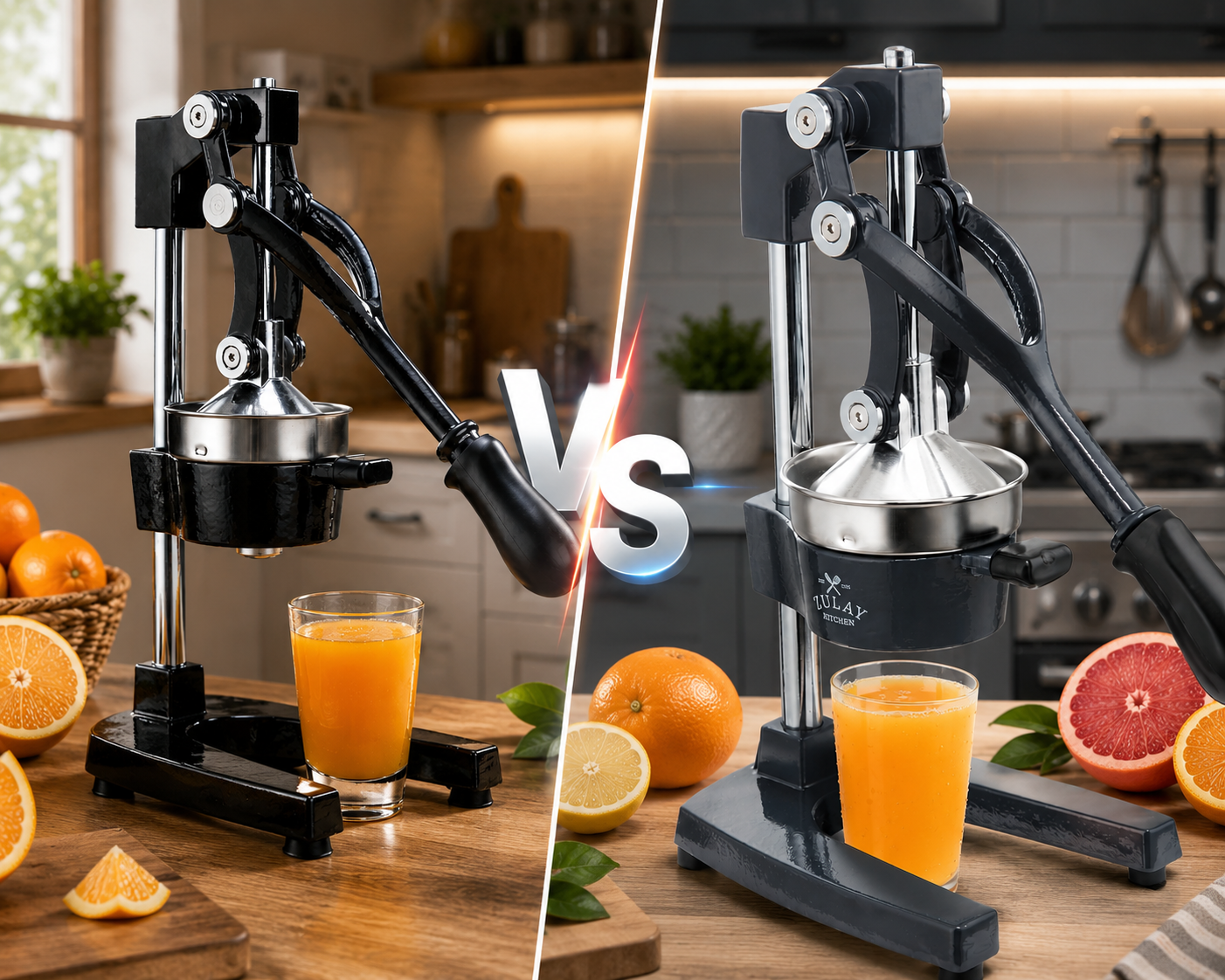 Zulay Kitchen vs CO-Z Manual Citrus Juicer